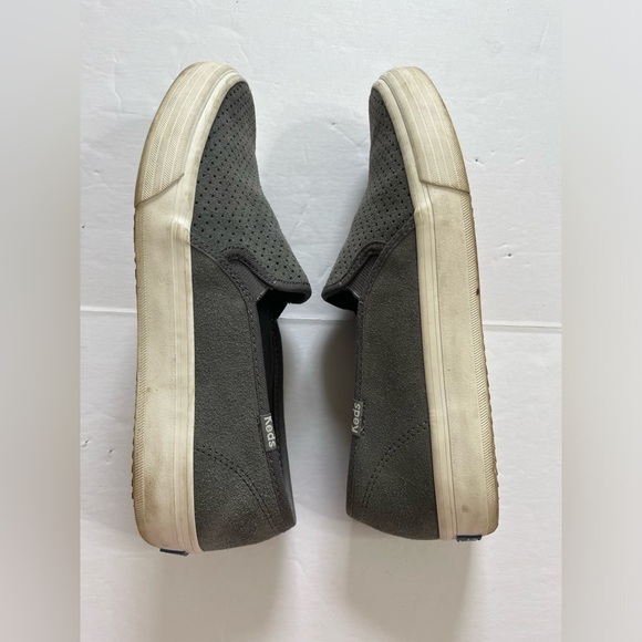 Keds Gray Slip On Sneaker Shoes Size 7 - Picture 6 of 8